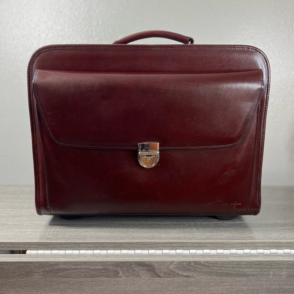 Jack George’s mens rolling briefcase